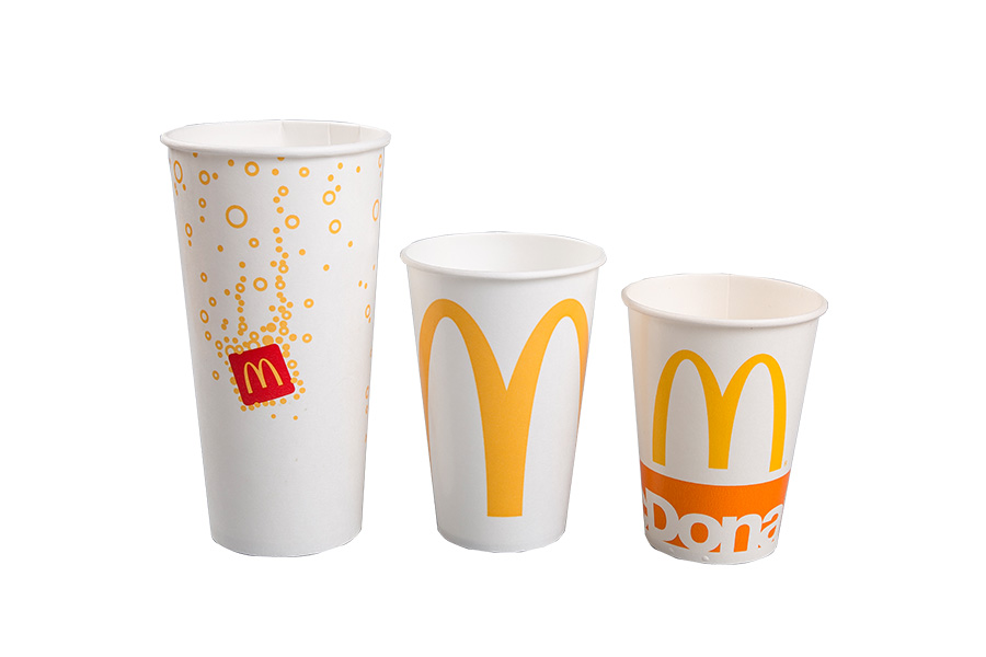 Copo frio de bebida